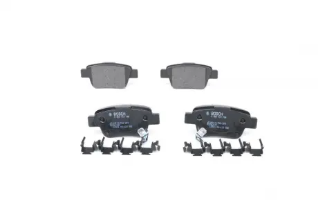 Колодки гальмівні дискові TOYOTA Avensis/Corolla/Verso \'\'R \'\'>>06 ="" BOSCH 0986424798