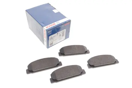 Колодки гальмівні (задні) Mazda 6/RX-7/626 02- BOSCH 0 986 424 817