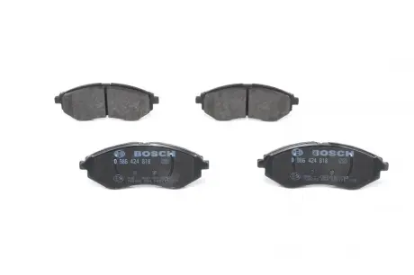 Колодки гальмівні (передні) Chevrolet Aveo/Daewoo Kalos 1.2-1.6 02- BOSCH 0 986 424 818