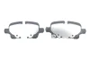 Комплект гальмівних колодок задній., CHEVROLET VOLT OPEL ASTRA K, ASTRA K/KOMBI, INSIGNIA B, INSIGNIA B COUNTRY, INSIGNIA B GRAND SPORT 1.0-2.0D 06.15- 0 986 424 870 BOSCH 0986424870 (фото 4)