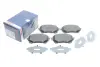 Комплект гальмівних колодок з 4 шт. дисків BOSCH 0986424898 (фото 2)