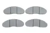 Колодки гальмівні (передні) Renault Trucks Messenger 90-99 BOSCH 0 986 424 914 (фото 1)