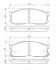 Колодки гальмівні дискові BOSCH 0 986 460 020 (фото 8)
