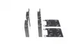 Комплект гальмівних колодок 0 986 460 966 BOSCH 0986460966 (фото 3)