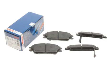 Колодки гальмівні (передні) Hyundai Accent I/II 94-05/Getz 02-10/Elantra 90-00/Pony 85-95 BOSCH 0 986 461 127