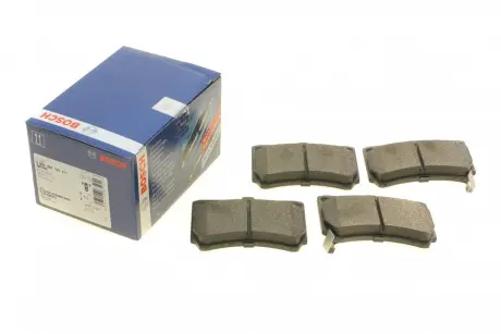 Гальмівні колодки дискові ROBERT BOSCH 0986461141