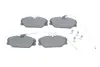 Колодки гальмівні (передні) Renault Laguna I 93-01/Megane I 96-03/Safrane 92-00 (з датчиком) BOSCH 0 986 461 765 (фото 1)