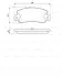 A_Колодки гальмівні дискові ALFA ROMEO 164/FIAT Croma90 -98 =&quot;&quot; BOSCH 0986461770 (фото 1)