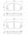 A_Колодки гальмівні дискові RENAULT Espace -01 =&quot;&quot; BOSCH 0986463490 (фото 8)