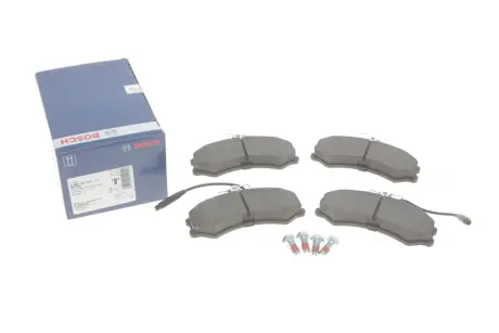 Колодки гальмівні (передні) Citroen C25/Fiat Ducato/Peugeot J5 81-94 (+датчики) BOSCH 0 986 467 411
