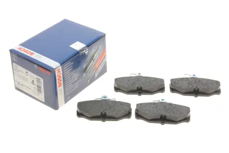 Колодки гальмівні (задні) Ford Escort V/VI 91-98/Scorpio I/II 85-98/Sierra I/II 82-93 BOSCH 0 986 469 810