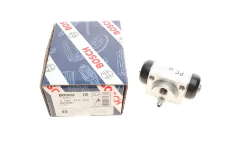 Циліндр гальмівний (задній) Ford Fiesta 95-03 (d=19,05mm) BOSCH 0 986 475 905