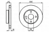 Диск гальмівний MAZDA 121/121/Metro/323/MX-5 \&#039;\&#039;F =&quot;&quot; BOSCH 0986478241 (фото 1)