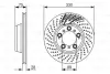 A_Диск гальмівний PORSCHE 911/Panamera "RL \'\'3.6-4.8 \'\'99-16 ="" BOSCH 0986479581 (фото 1)
