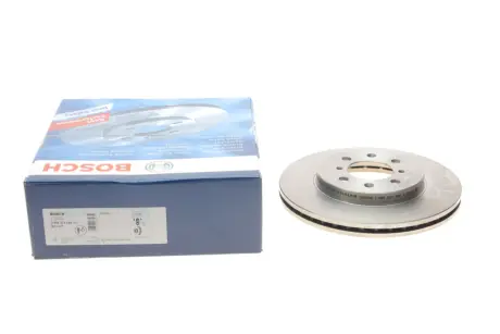 Диск гальмівний (передній) Honda Jazz II 02-08 (257.7x21) (з вентиляцією) BOSCH 0 986 479 594