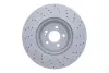 Диск гальмівний (передній) MB S-class (W222/V222/X222) 13- (342x32) BOSCH 0 986 479 G35 (фото 5)