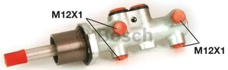 Головний циліндр 0 986 480 850 BOSCH 0986480850
