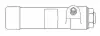 Циліндр зчеплення (робочий) Lada 2101/2103-2106/2121/2131 70-12 BOSCH 0 986 486 599 (фото 1)