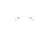 Колодки ручника MB (W140/W210/W220) 91- (164x25) BOSCH 0 986 487 344 (фото 13)
