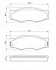 Колодки гальмівні (передні) Nissan Navara/Pick Up 2.4 97- BOSCH 0 986 490 990 (фото 8)