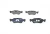 Колодки гальмівні (передні) Opel Astra F 91-98/Kadett E 87-93/Vectra A/B 88-03 BOSCH 0 986 491 900 (фото 1)