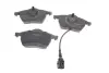 Колодки гальмівні (передні) Audi A3/TT/Seat Leon/Skoda Octavia/VW Golf 96-10/Polo 05-09 (+датчик) BOSCH 0 986 494 018 (фото 2)
