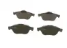 Колодки гальмівні (передні) Renault Laguna II 01-07 BOSCH 0 986 494 033 (фото 2)