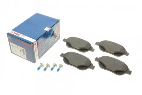 Колодки гальмівні дискові PSA Xsara/Berlingo/C4/C3/Partner/206/307 \'\'F \'\'>>07 ="" BOSCH 0986494038