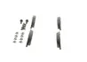Колодки гальмівні дискові PEUGEOT 206 \&#039;\&#039;F \&#039;\&#039;&gt;&gt;02 =&quot;&quot; BOSCH 0986494039 (фото 4)