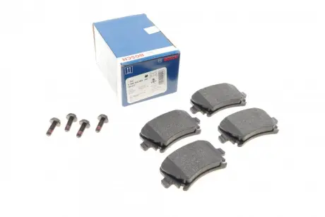 Комплект гальмівних колодок (задніх) Audi A3/A4/A6/TT/Skoda Octavia/SuperB/VW Caddy/Golf/Passat B6/Touran 03- BOSCH 0 986 494 053