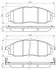 Колодки гальмівні Nissan NP300 Front =&quot;&quot; BOSCH 0986494152 (фото 1)