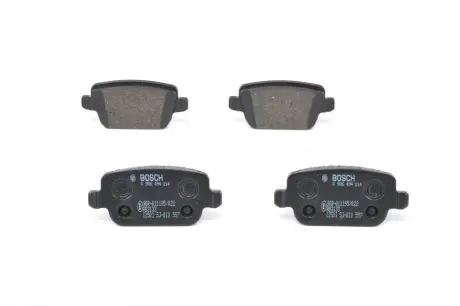 Колодки гальмівні (задні) Ford Kuga 08-/Mondeo IV 07-15 (TRW) BOSCH 0 986 494 214