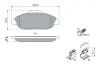 Колодки гальмівні дискові PEUGEOT 3008/308/CC/SW \&#039;\&#039;F \&#039;\&#039;07&gt;&gt; =&quot;&quot; BOSCH 0986494261 (фото 5)