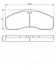 Колодки гальмівні MERCEDES/IVECO Sprinter/Vario/Iveco &quot;F &quot;01-06 =&quot;&quot; BOSCH 0986494266 (фото 1)