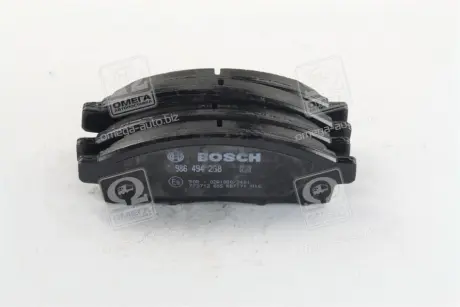 Колодки гальмівні (передні) Mitsubishi L200 05-/Pajero Sport II 08- BOSCH 0 986 494 268