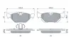Колодки гальмівні (задні) BMW 1 (E81-82/E87-88)/3 (E90-93) 04-13/X1 (E84) 09-15 BOSCH 0 986 494 272 (фото 5)