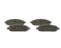 Колодки гальмівні (передні) Jeep Grand Cherokee III/IV 04-/Commander 05-10 (Akebono) BOSCH 0 986 494 370 (фото 1)