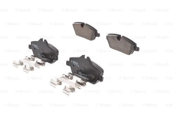 Колодки гальмівні дискові BMW/MINI 1/Clubman \'\'F "04>> ="" Bosch BOSCH 0986494588 (фото 1)