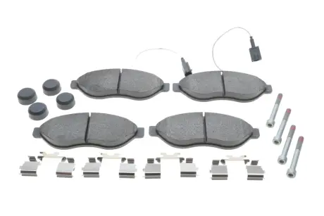 Колодки гальмівні (передні) Citroen Jumper/Fiat Ducato/Peugeot Boxer 06- (Brembo) (з датчиком) BOSCH 0 986 494 591