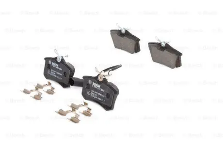 Комплект гальмівних колодок 0 986 494 599 BOSCH 0986494599