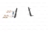 Комплект гальмівних колодок передн, HONDA CIVIC VIII 1.4-2.2D 09.05-05.13 0 986 494 611 BOSCH 0986494611 (фото 3)