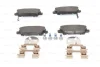 Комплект гальмівних колодок передн, HONDA CIVIC VIII 1.4-2.2D 09.05-05.13 0 986 494 611 BOSCH 0986494611 (фото 6)
