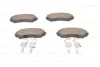 Комплект гальмівних колодок передн, MAZDA 323 F VI, 323 S VI 1.3-1.6 09.98-05.04 0 986 494 616 BOSCH 0986494616 (фото 6)