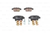 Комплект гальмівних колодок задн, CITROEN C4 GRAND PICASSO I, C4 PICASSO I 1.6-2.0D 10.06-12.13 0 986 494 622 BOSCH 0986494622 (фото 2)