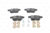 Комплект гальмівних колодок задн, CITROEN C4 GRAND PICASSO I, C4 PICASSO I 1.6-2.0D 10.06-12.13 0 986 494 622 BOSCH 0986494622 (фото 7)