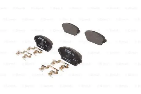Комплект гальмівних колодок 0 986 494 629 BOSCH 0986494629