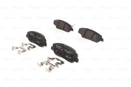 Комплект гальмівних колодок 0 986 494 631 BOSCH 0986494631