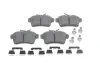Колодки гальмівні (задні) Citroen C4 09-/DS4/DS5 11-15/Peugeot 308/508/3008/5008 09-18 (з прижимною пластиною) BOSCH 0 986 494 640 (фото 1)