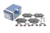 Колодки гальмівні (задні) Citroen C4 09-/DS4/DS5 11-15/Peugeot 308/508/3008/5008 09-18 (з прижимною пластиною) BOSCH 0 986 494 640 (фото 2)