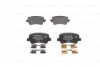 Комплект гальмівних колодок задн, VOLVO S60 II, S80 II, V60 I, V70 III, V70 III/KOMBI, XC60 I, XC70 II FORD GALAXY II, GALAXY MK II, S-MAX LAND ROVER FREELANDER 2 1.5-4.4 03.06-12.19 0 986 494 641 BOSCH 0986494641 (фото 2)